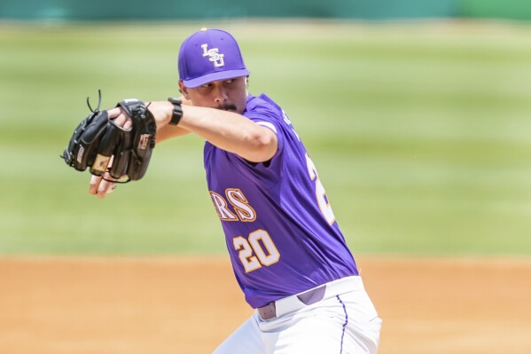 Youth Champion Gold LSU Tigers Six-Time Baseball National