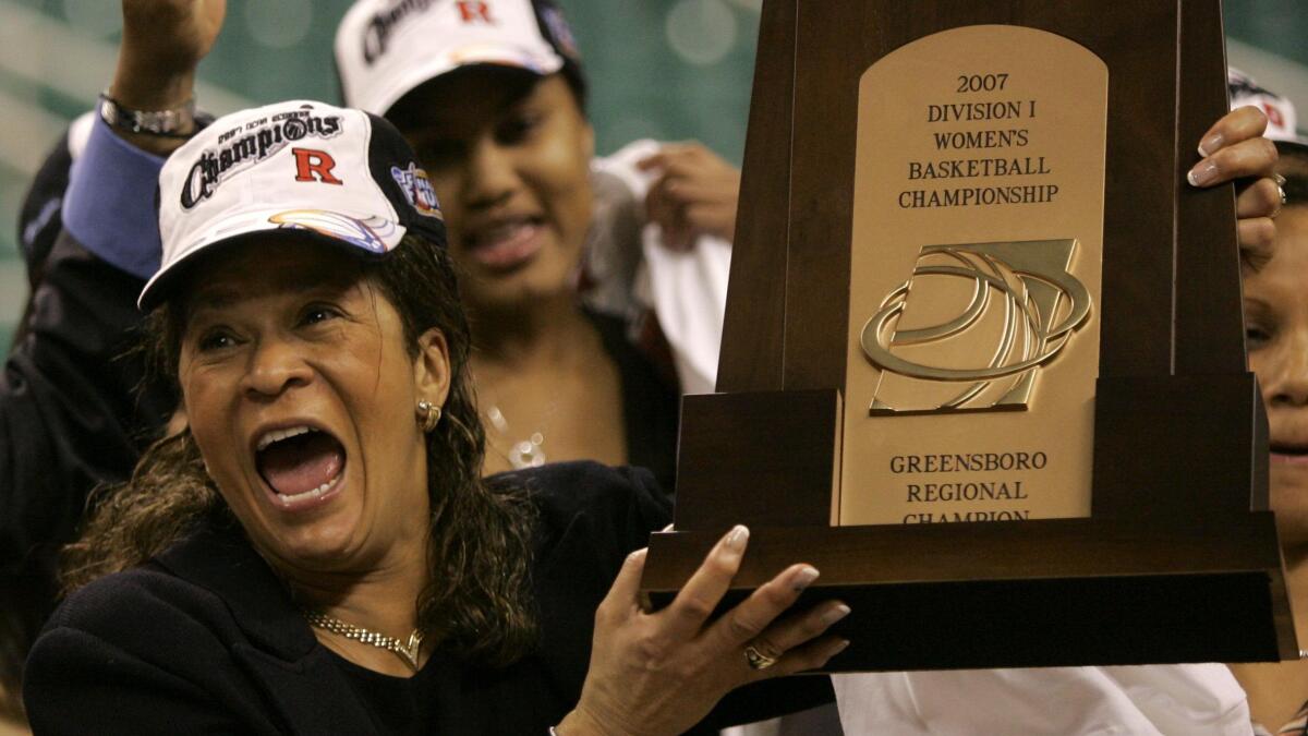 Bill Marimow on X: Knowing excellent photography when you see it: Dawn  Staley, coach of NCAA women's basketball champ, and mentor, John Chaney  celebrate title.  / X