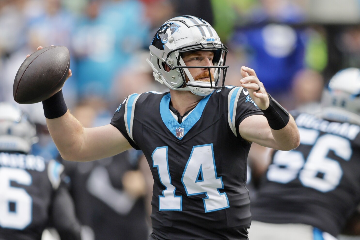 Relying on Andy Dalton's arm helped the Panthers' passing game but couldn't  avert an 0-3 start