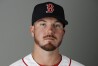 FILE - Austin Maddox of the Boston Red Sox baseball team shown Feb. 19, 2017, in Fort Myers, Fla. Former Boston Red Sox pitcher Austin Maddox was arrested in Florida last month as part of an underage sex sting, authorities announced Monday, May 20, 2024. Maddox was one of 27 people arrested as part of a multi-agency operation late last month, Jacksonville Sheriff T.K. Waters said. (AP Photo/David Goldman, File)