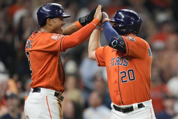 Chas McCormick clobbers a solo home run 