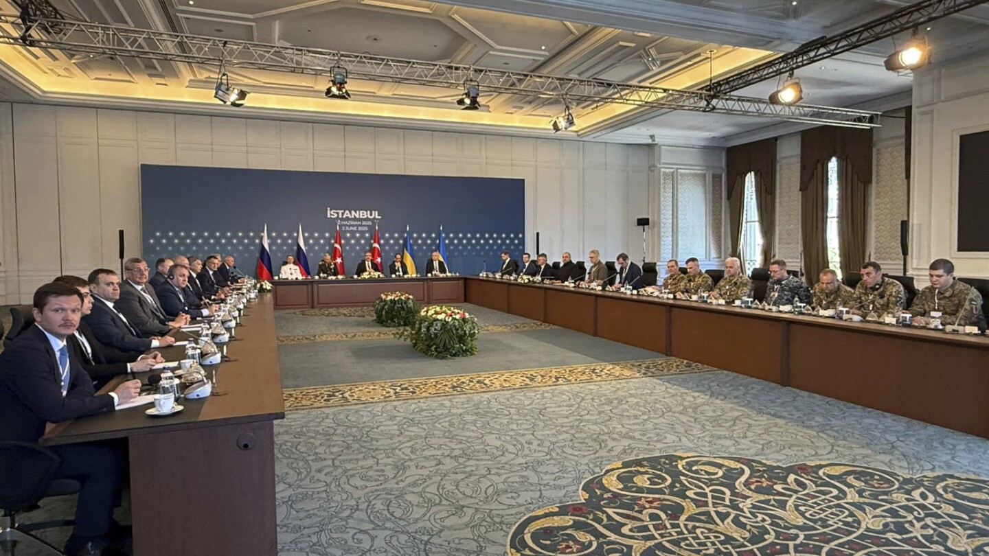 Ukraine and Russia end their latest round of direct peace talks in Istanbul