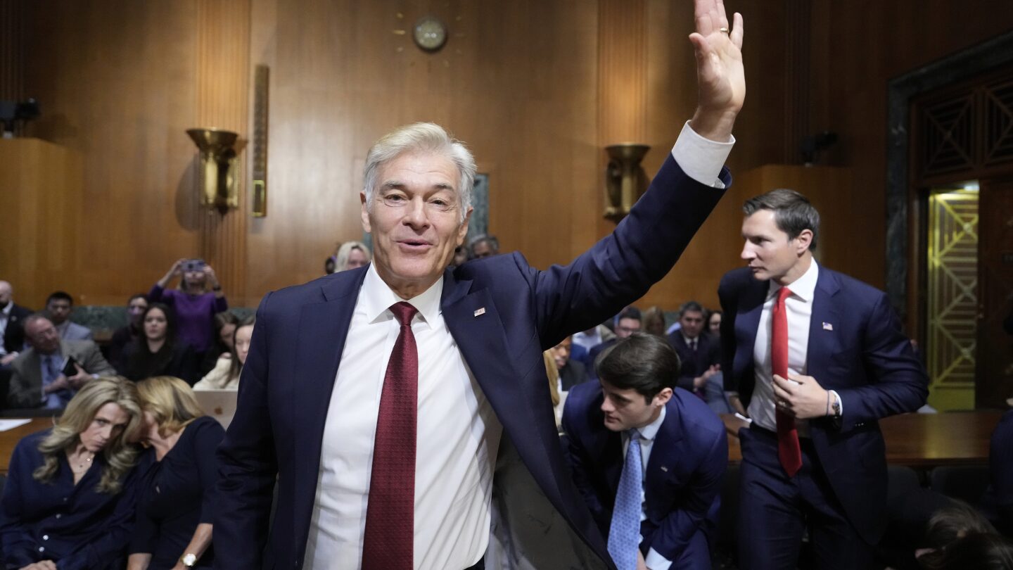 Senate confirms Mehmet Oz to take lead of Medicare and Medicaid agency
