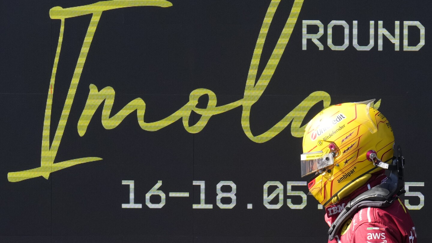 Lewis Hamilton celebrates a fourth place which highlights Ferrari's tough season in F1