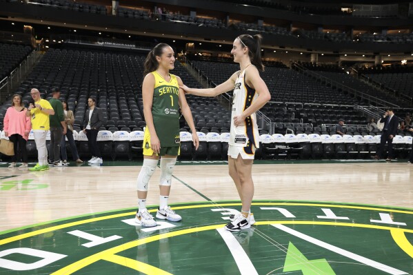 With visa issue solved, Seattle rookie Nika Muhl makes WNBA debut against Caitlin  Clark and Indiana | AP News