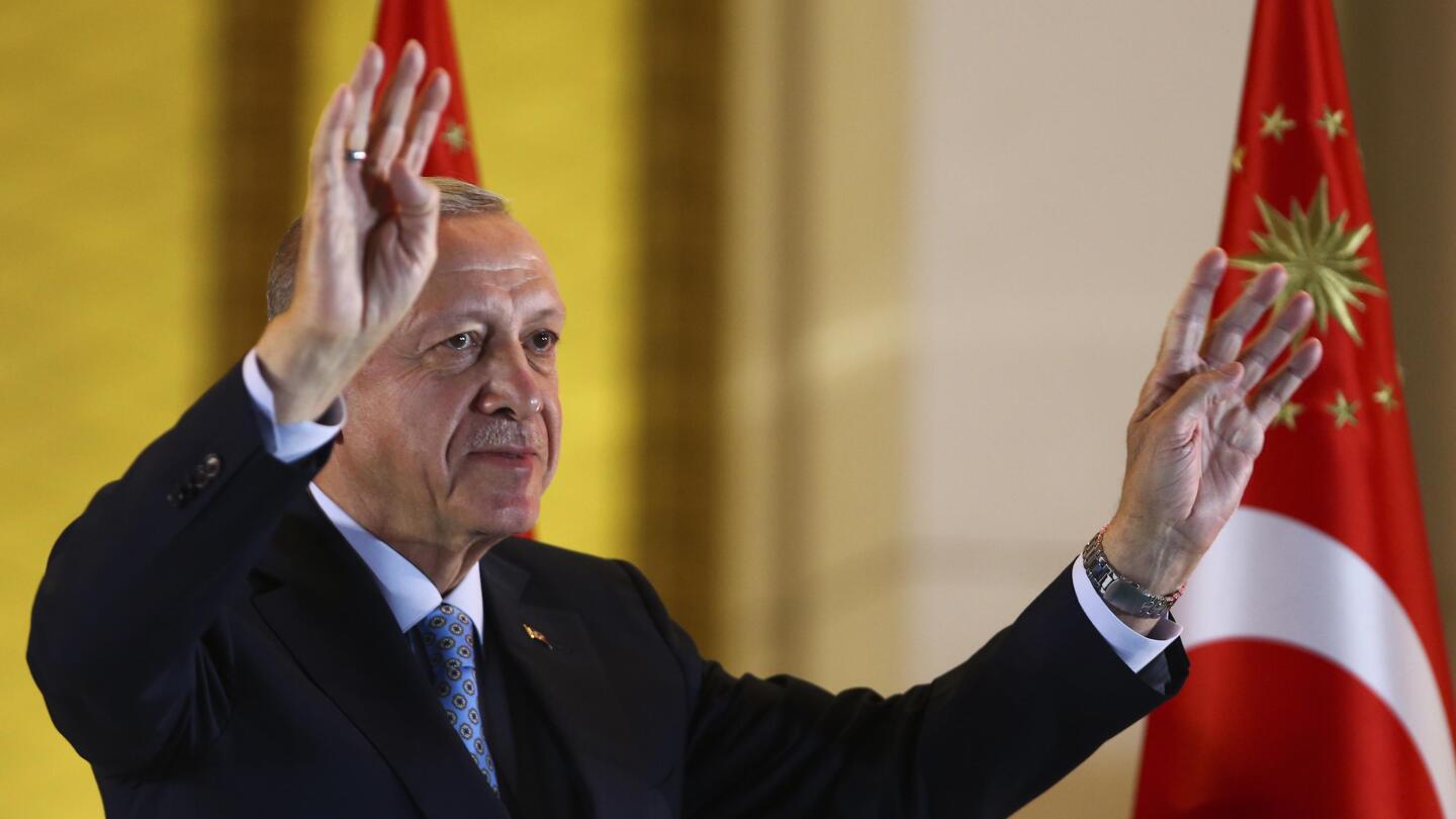 Turkey’s Erdogan wins another term as president, extends rule into 3rd decade