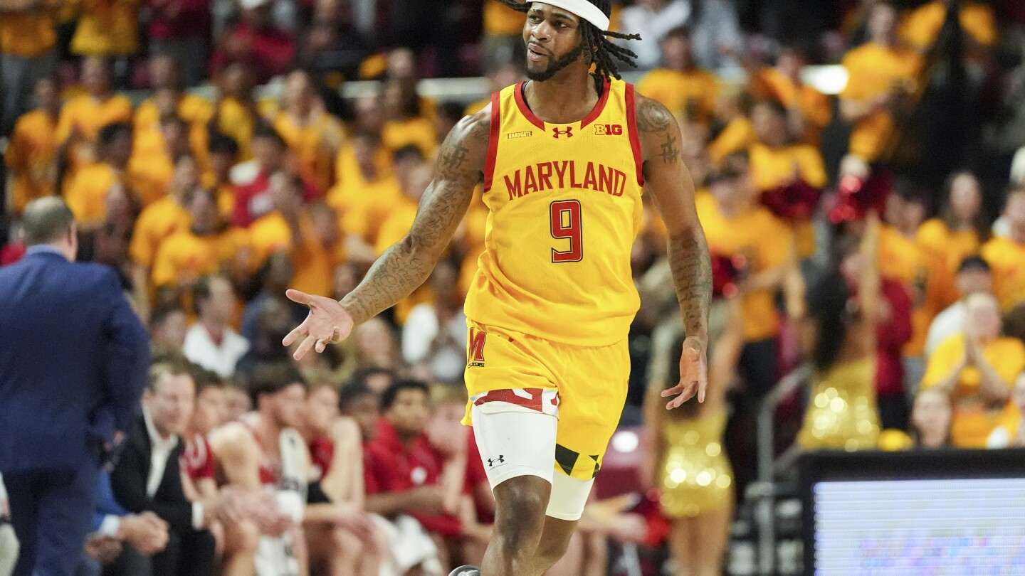 No. 14 Maryland narrowly defeats Penn State 82-73 in close contest