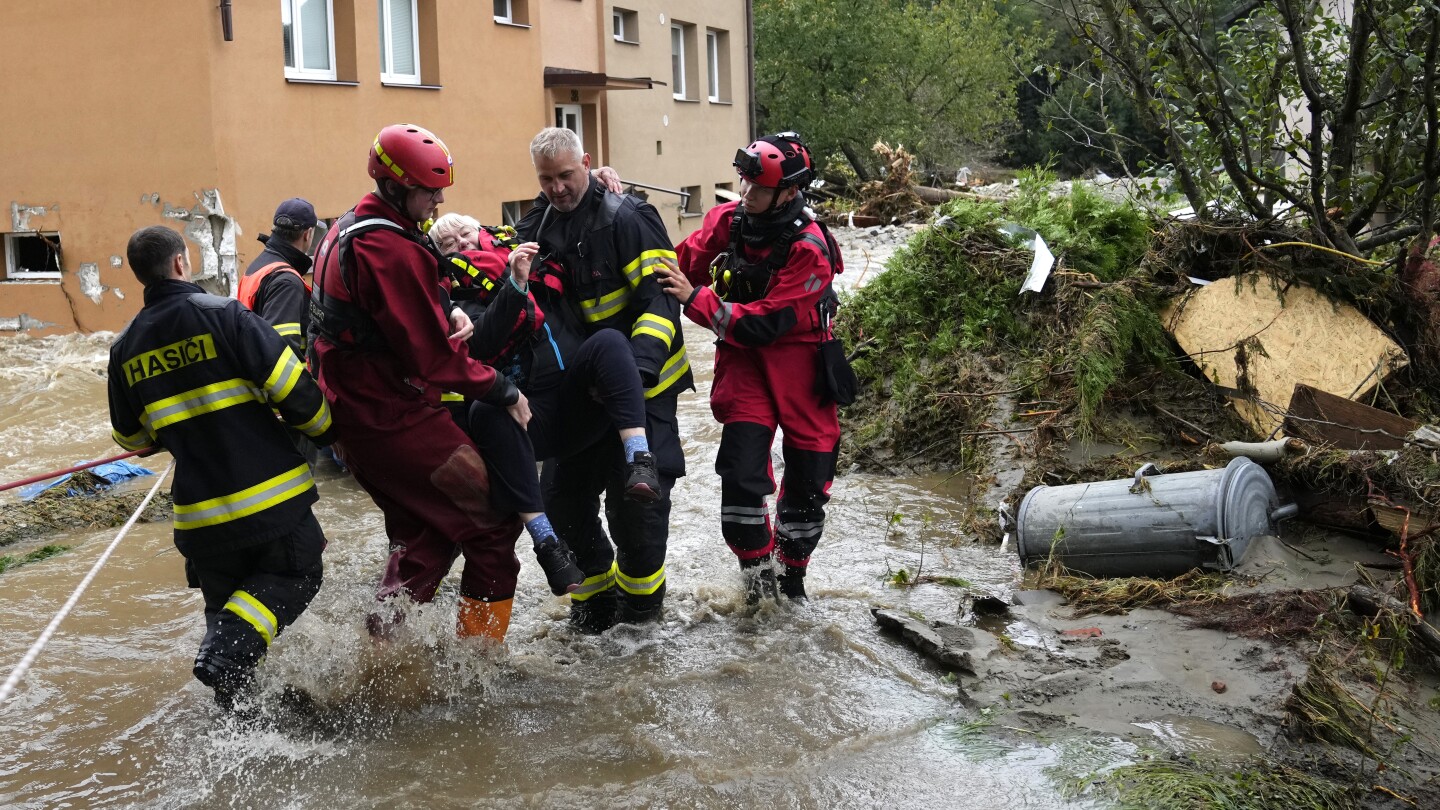 中央ヨーロッパ全域で大雨と洪水により死亡者数が増加