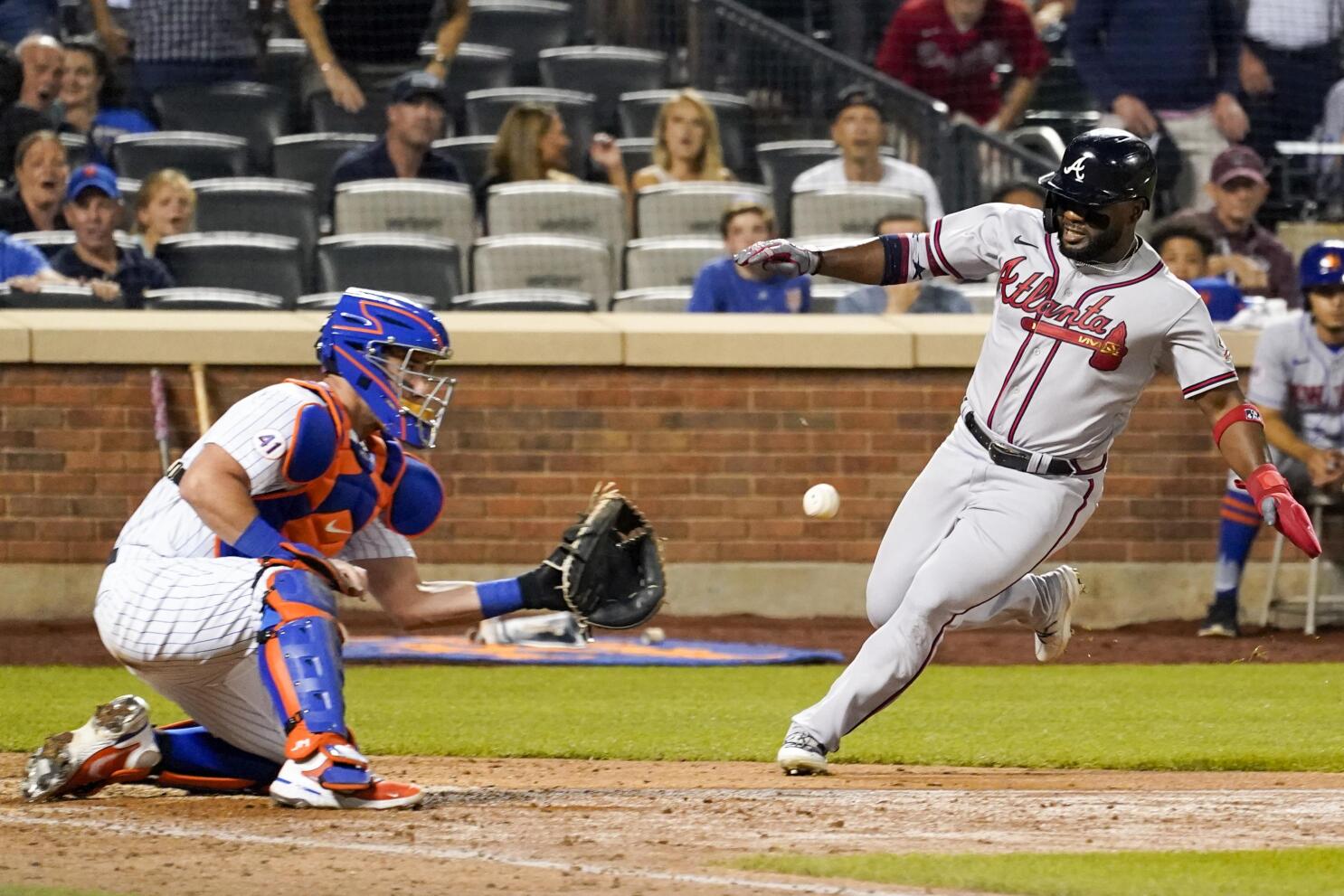 Braves' Huascar Ynoa out after breaking pitching hand with angry