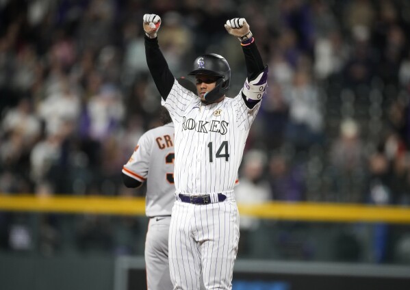 Rockies finally win on the road, beat Giants 7-5 in 10 - Sentinel Colorado
