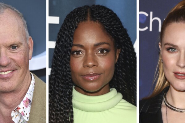 This combination photo of celebrities with birthdays from Sept. 3 to Sept. 9 shows Garrett Hedlund, from left, Beyonce, Michael Keaton, Naomie Harris, Evan Rachel Wood, Pink and Constance Marie. (AP Photo)