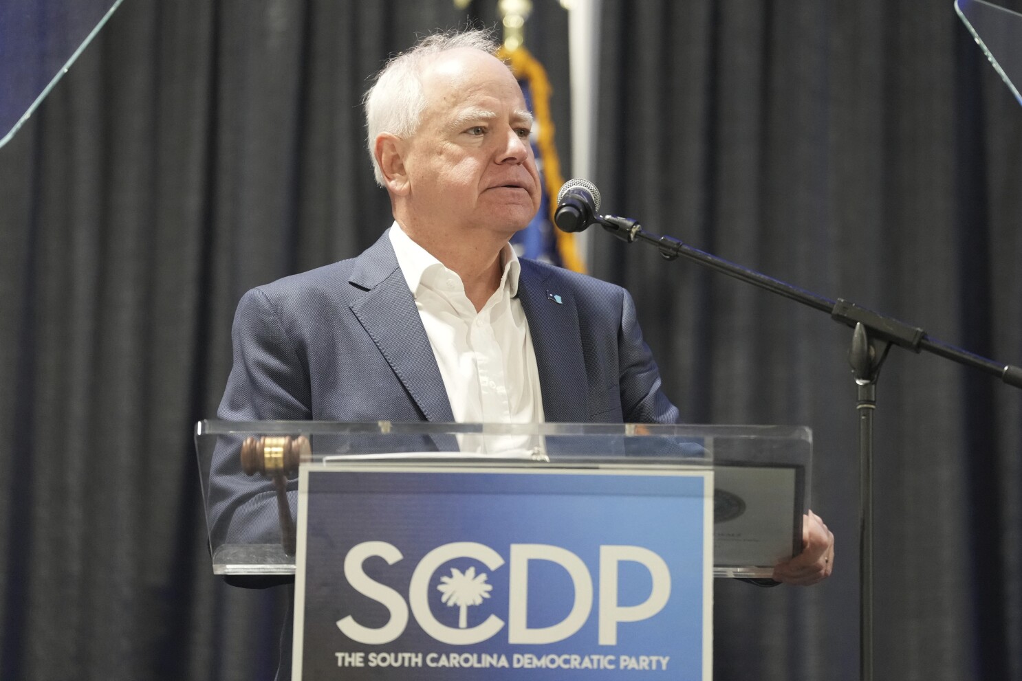 Tim Walz calls on Democrats 'to be a little meaner'