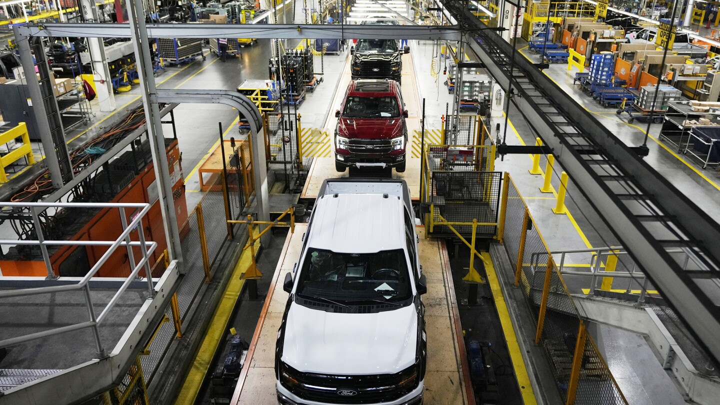 Automakers report stellar sales ahead of Trump's tariffs taking effect