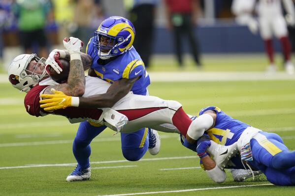 Los Angeles Rams linebacker Troy Reeder (51) in action against the