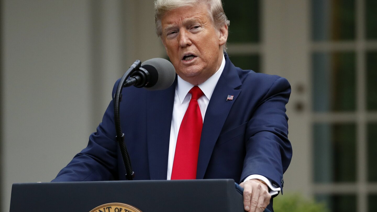 Trump ends US aid to WHO, says not enough done to stop virus
