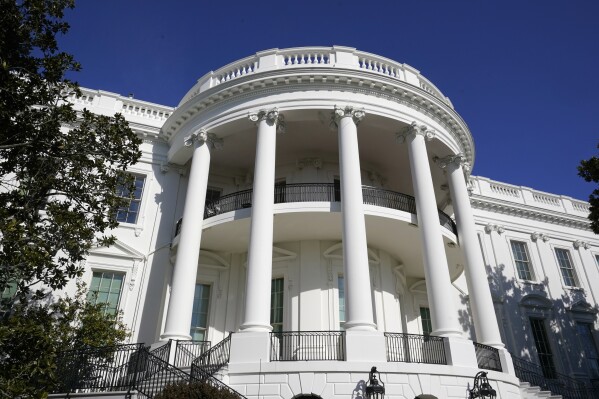 FILE - The White House, Sunday, Jan. 24, 2021, in Washington. (AP Photo/Patrick Semansky, File)