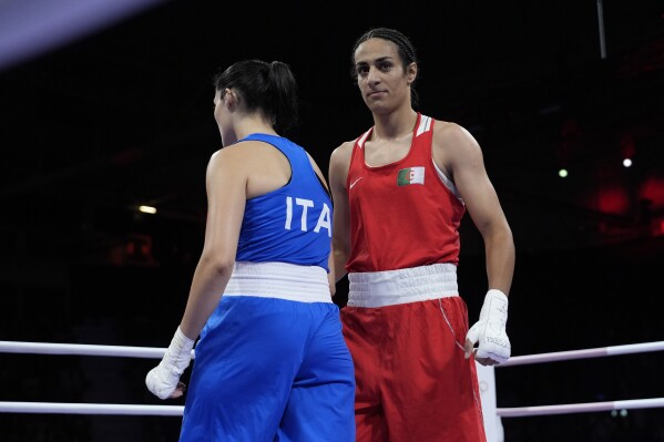 Imane Khelif outcry fueled by banned boxing body with Russia ties | AP News