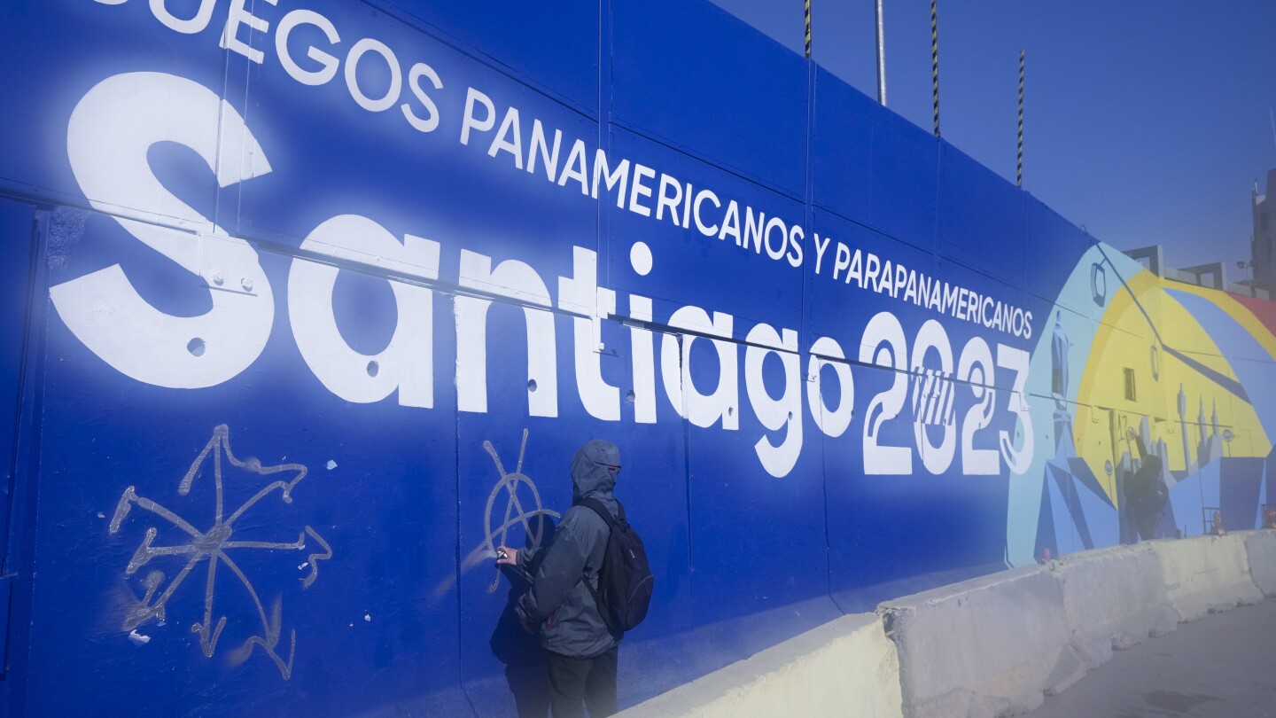 Equipo de televisión robado del lugar de la ceremonia de apertura de los Juegos Panamericanos de Chile, lo que aumenta las preocupaciones de seguridad
