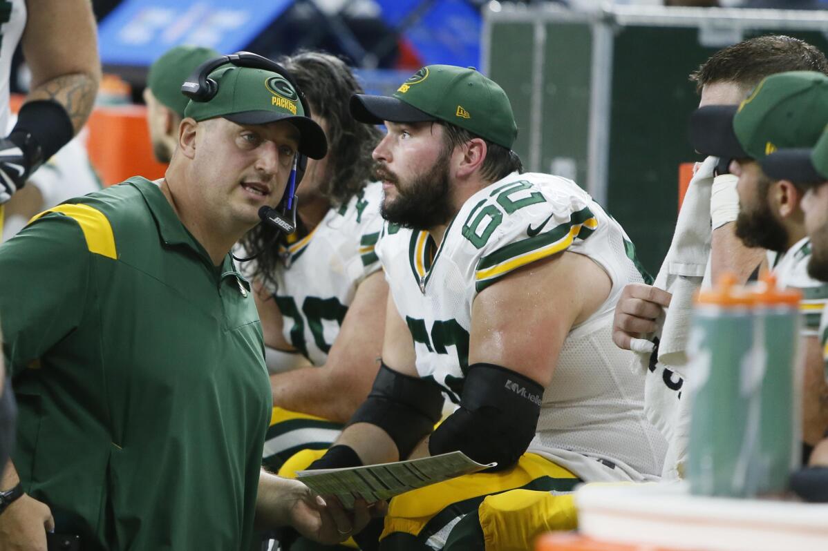 Packers promote Adam Stenavich to offensive coordinator AP News