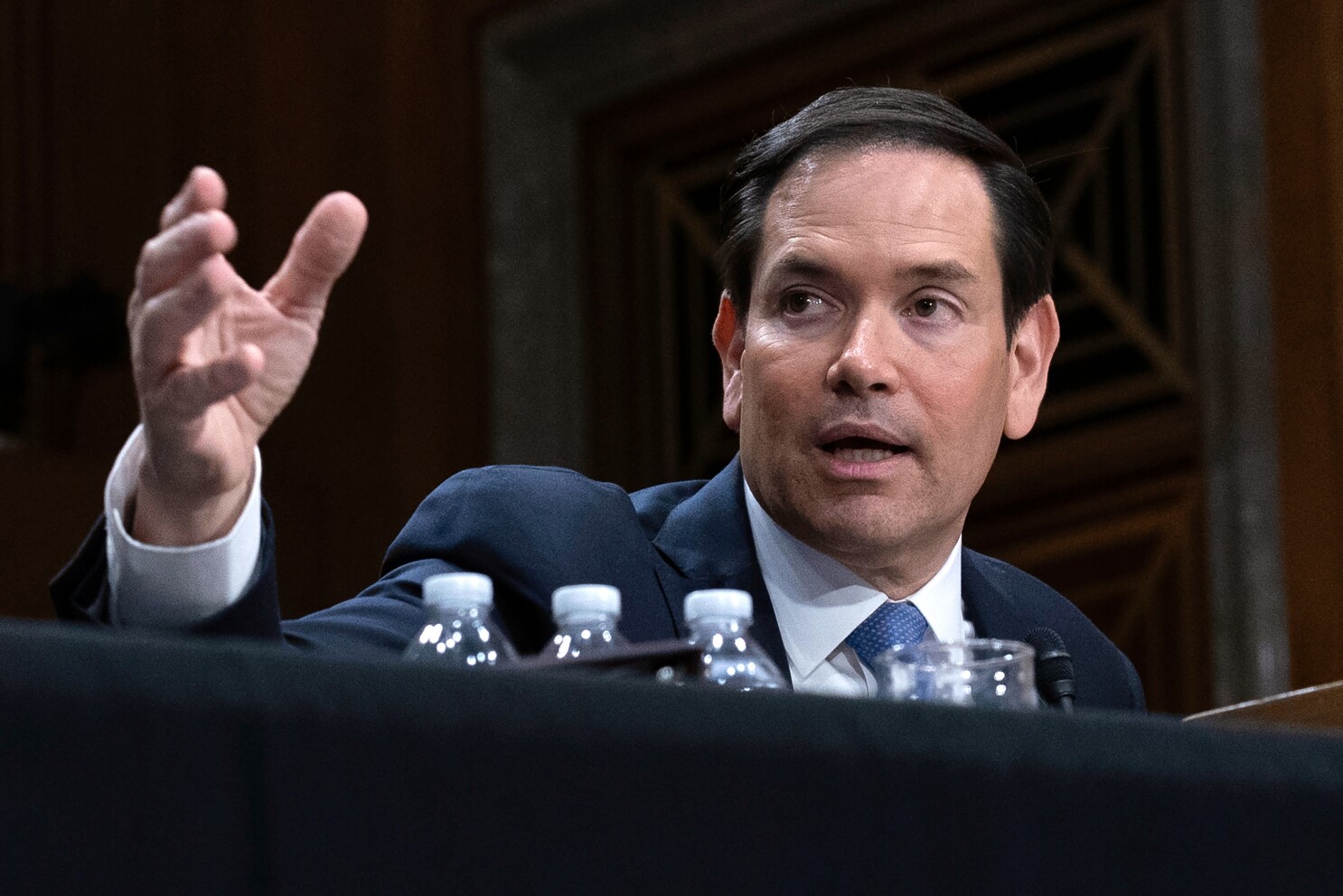 Rubio and Democratic senators spar over foreign policy
