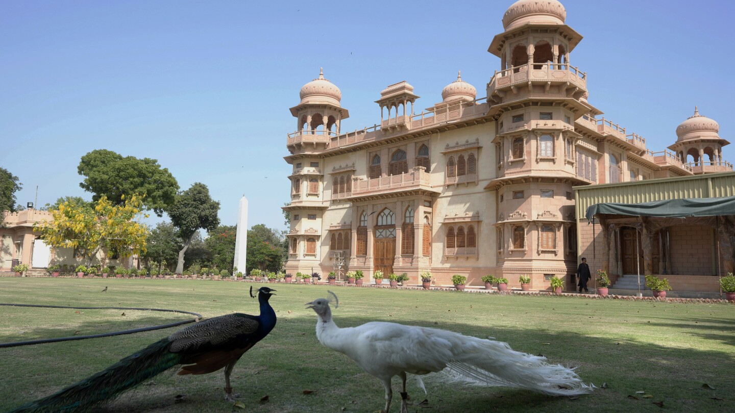 Strains of this Pakistani megacity’s previous are vanishing, however one flamboyant red palace endures