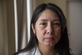 FILE - Guatemalan judge for high risk crimes Erika Aifan poses for a photo at her courtroom in Guatemala City, Nov. 8, 2019. Aifan, the Guatemalan judge considered key in fighting corruption, announced her resignation on Monday, March 21, 2022 and that she has decided to leave Guatemala. (AP Photo/Moises Castillo, File)