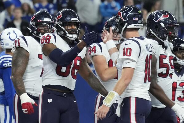 Texans no match for Colts in playoff loss