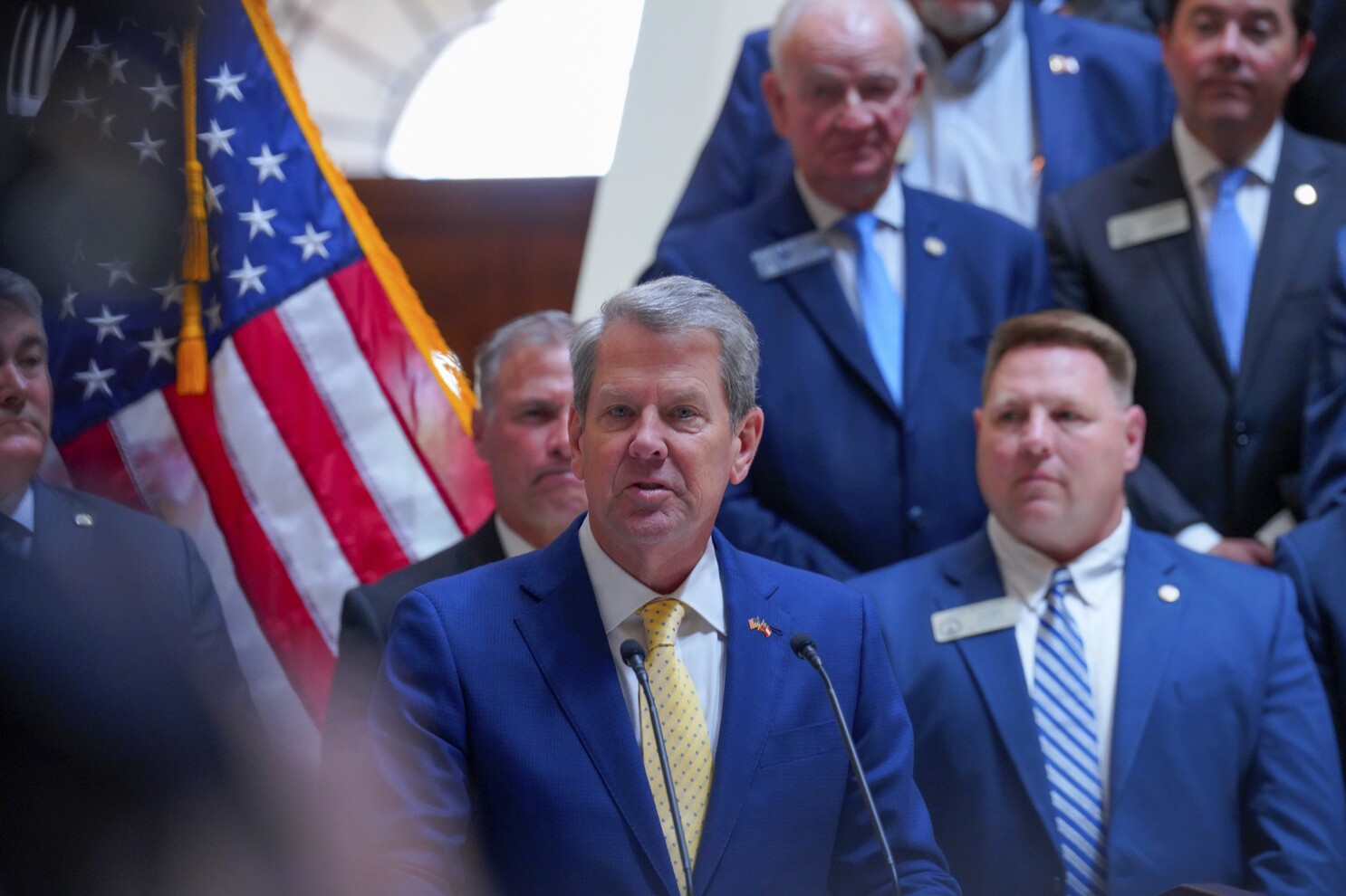 Georgia Republican Brian Kemp will not run for Senate against Jon Ossoff
