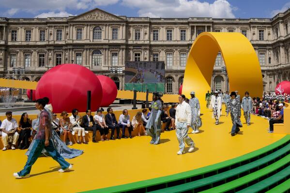 Louis Vuitton stages Virgil Abloh swansong in Paris