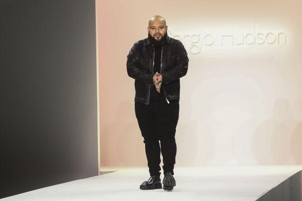 Model legends walk Sergio Hudson's NY Fashion Week runway