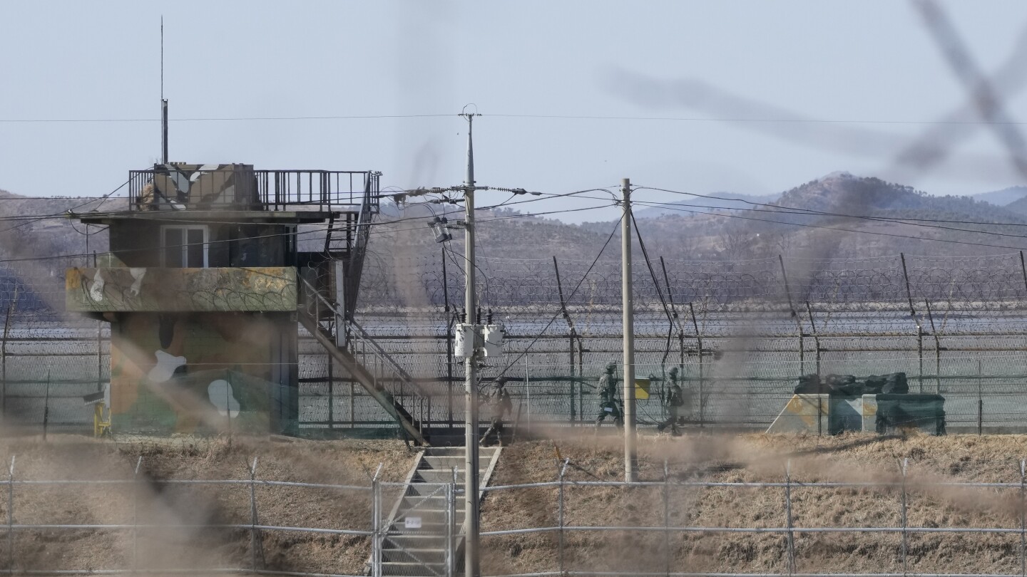 South Korea says its military fired warning shots after North Korean soldiers crossed the border