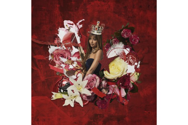 This cover image released by Warner Records UK shows “Fancy That!” by PinkPantheress. (Warner Records UK via AP
