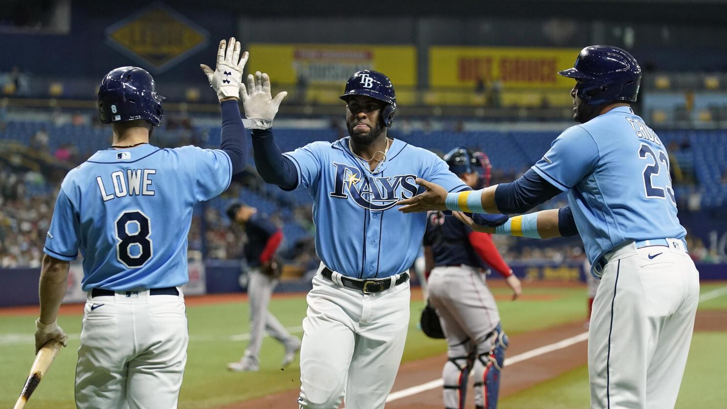 Rays hit three HRs, beat the Red Sox to tighten AL East race