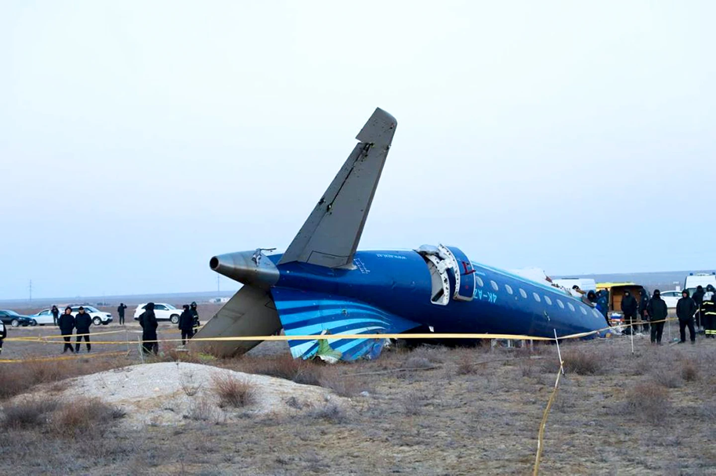 Putin Apologizes to Azerbaijani Leader for ‘Tragic Incident’ Involving Crashed Plane