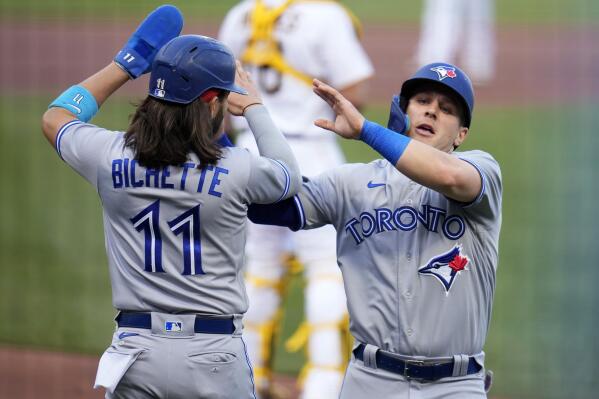 Ladies MLB Blue Jays Stadium Baseball Jersey