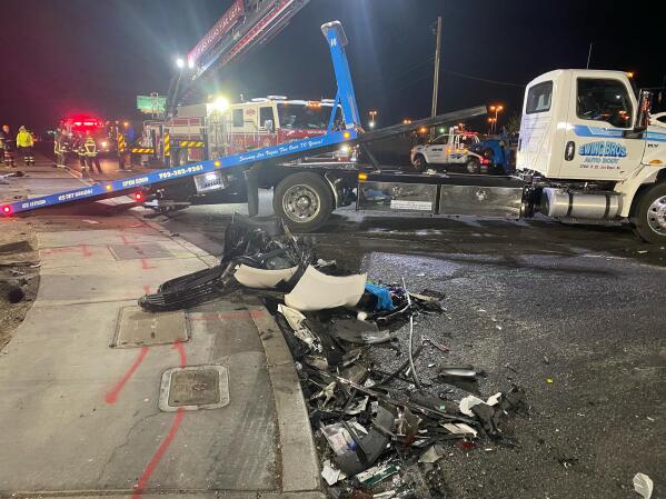 Cocaine, PCP found in driver in North Las Vegas crash that left 9