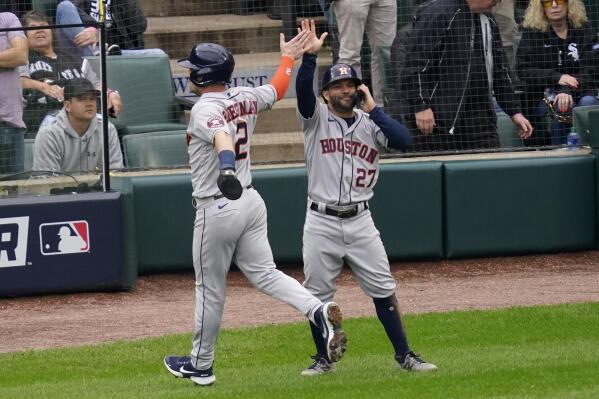 Jose Altuve played the villain once again, and the Astros are