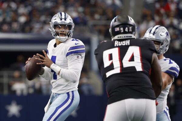 Dallas Cowboys score 36 in first half for dominant win over Falcons