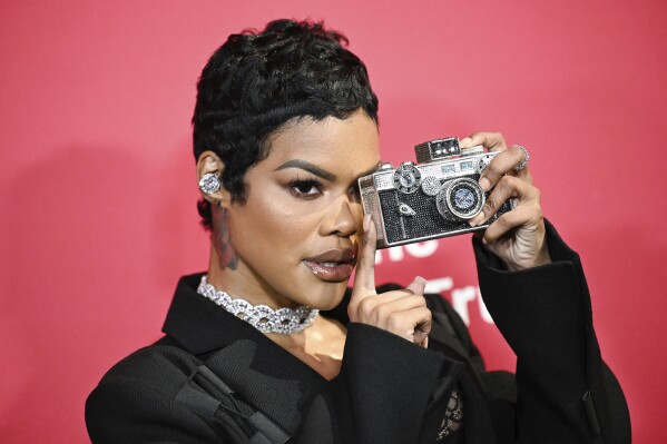 Teyana Taylor attends The King's Trust Global Gala at Casa Cipriani on Thursday, May 2, 2024, in New York. (Photo by Evan Agostini/Invision/AP)