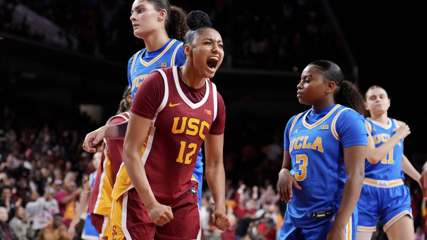 JuJu Watkins lifts sixth-ranked USC to program-defining win over No. 1 UCLA