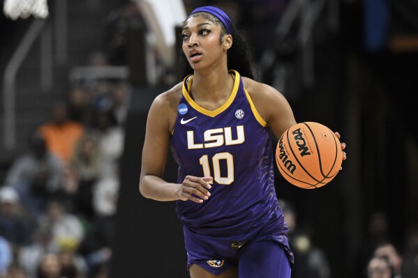 LSU star Angel Reese declares for WNBA draft | AP News
