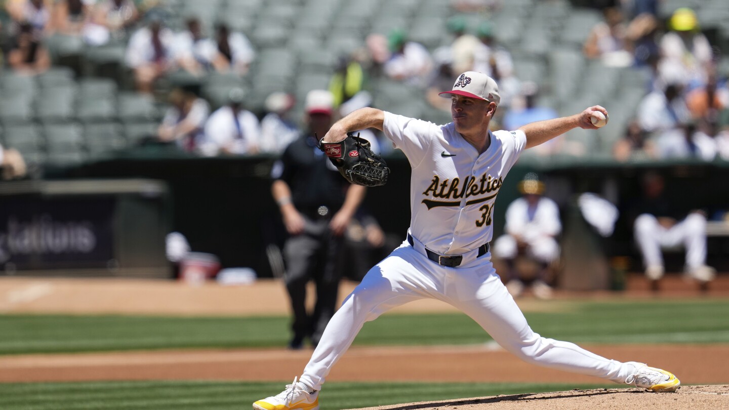 Butler hits a home run, Sears throws the A’s to a 5-0 victory over the Angels
