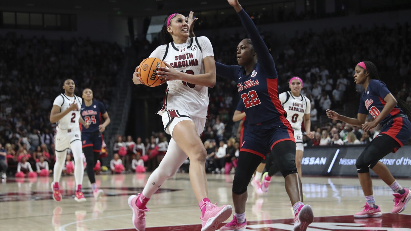 South Carolina's Kamilla Cardoso Joins Brazil National Team
