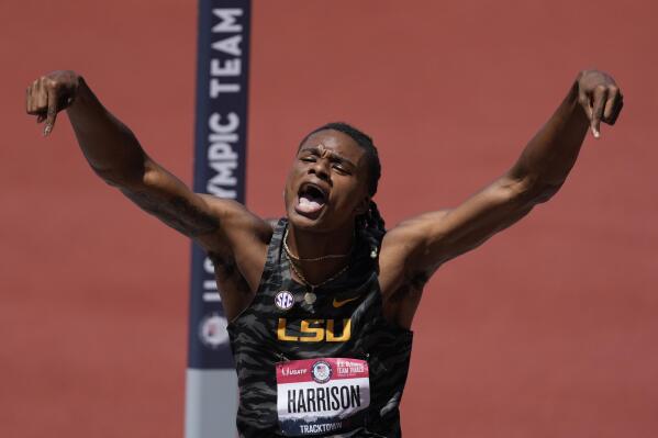 JuVaughn Harrison Makes a Run, and Two Jumps, at Olympic History