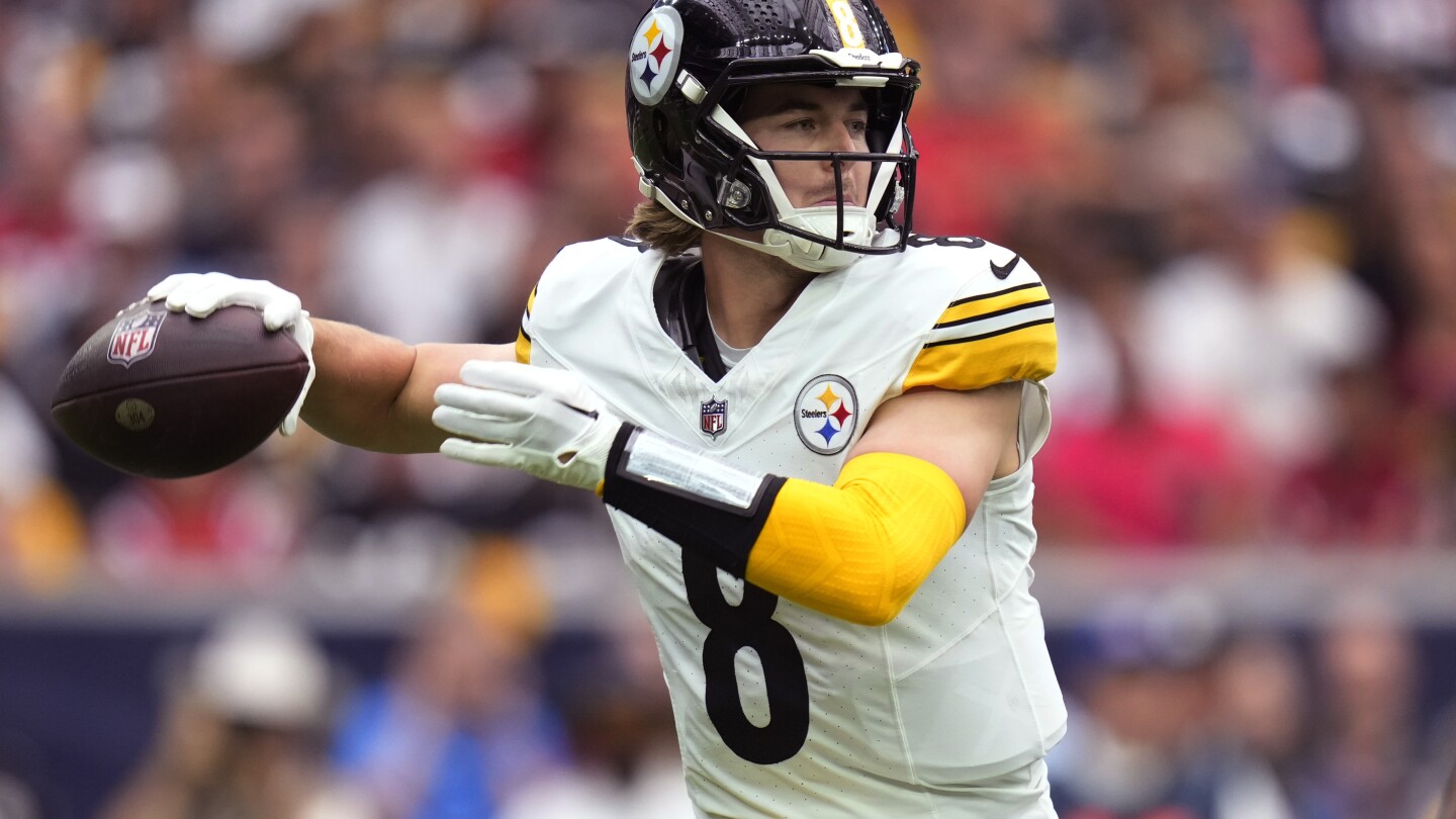 Steelers QB Kenny Pickett out against Texans after injuring knee