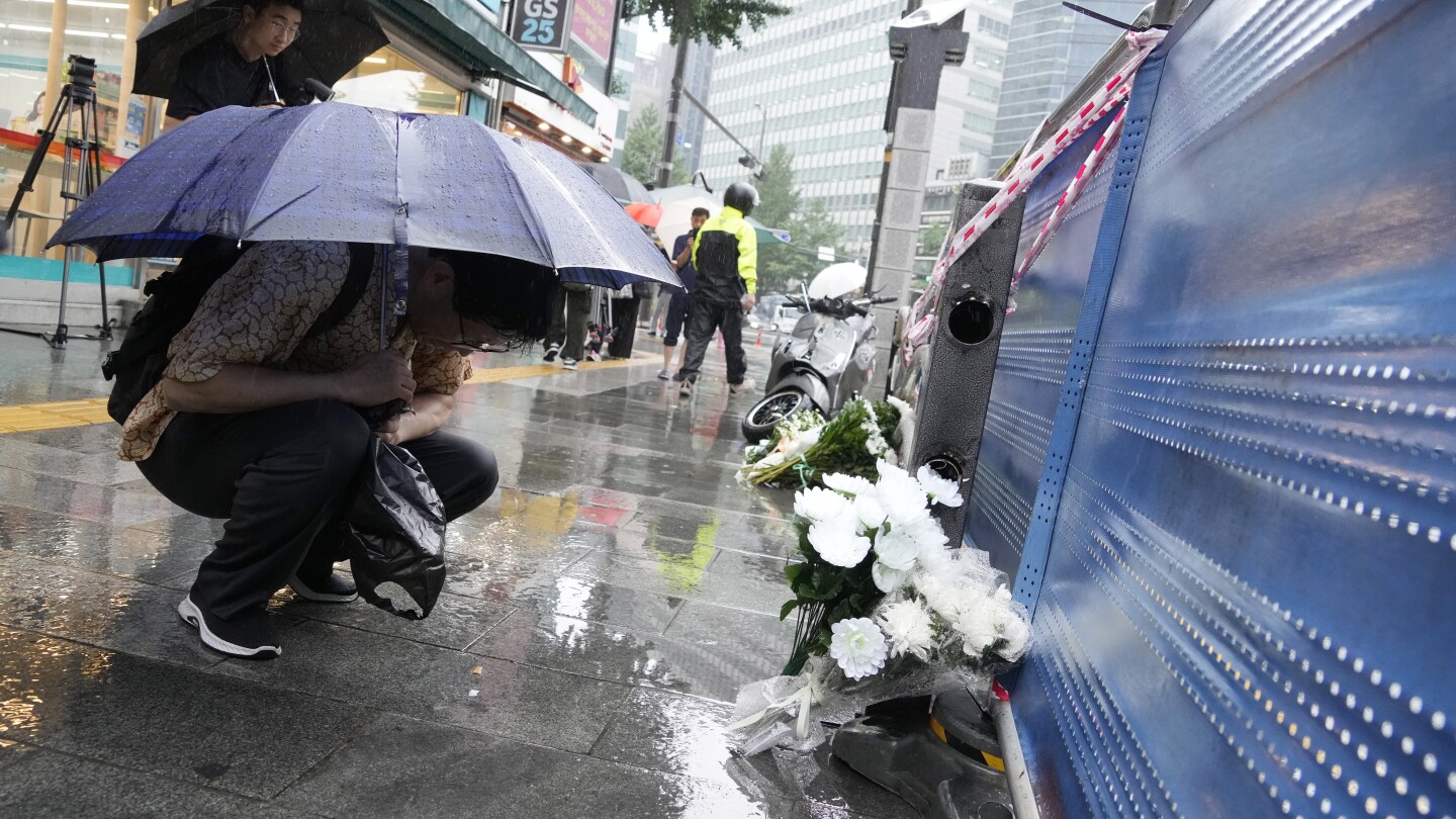 Driver whose car struck pedestrians in South Korea will face accidental homicide investigation – The Associated Press