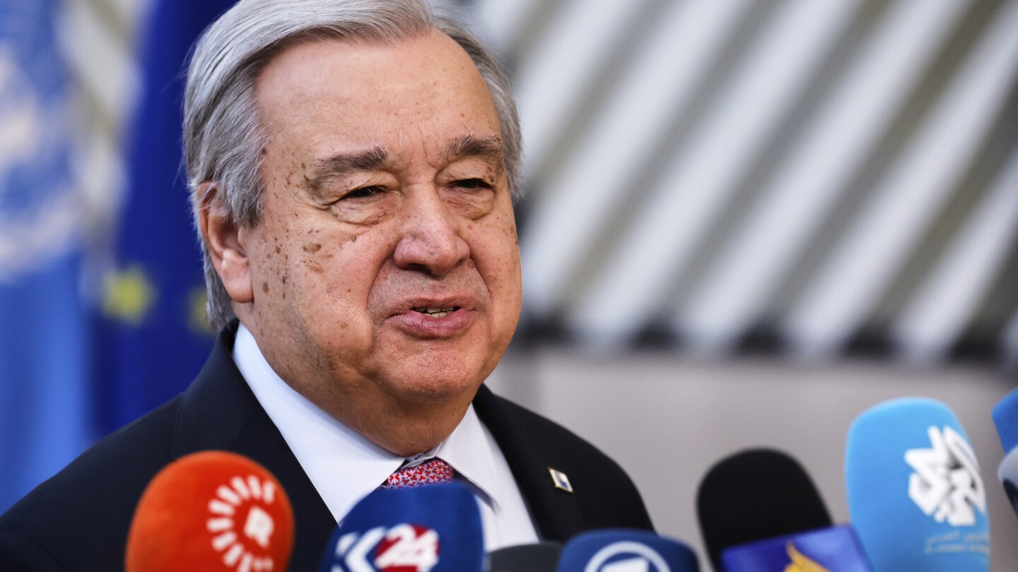 UN chief: World leaders must speak with one voice to prevent a new civil war in South Sudan
