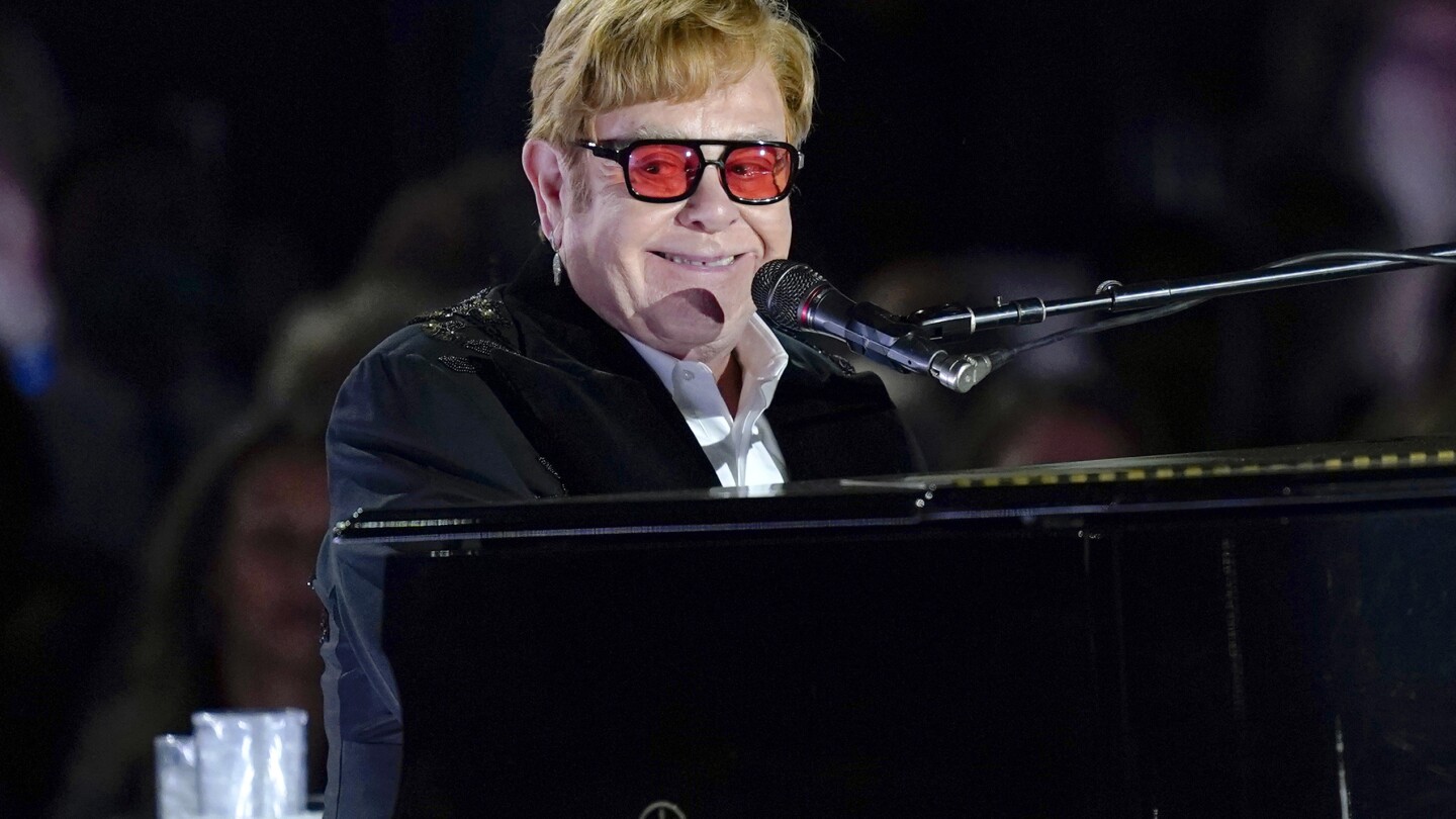 Elton John achieves rare EGOT status with Emmy win for Dodger Stadium farewell concert special