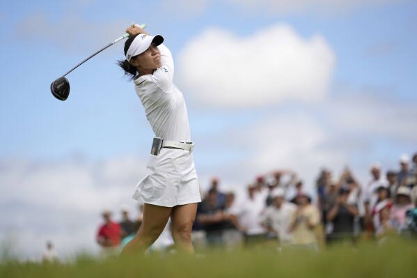 Lydia Ko is tied for the lead with a gold medal and LPGA Hall of Fame in  her sights | AP News