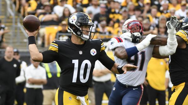 Trubisky, Steelers searching for spark after loss to Pats